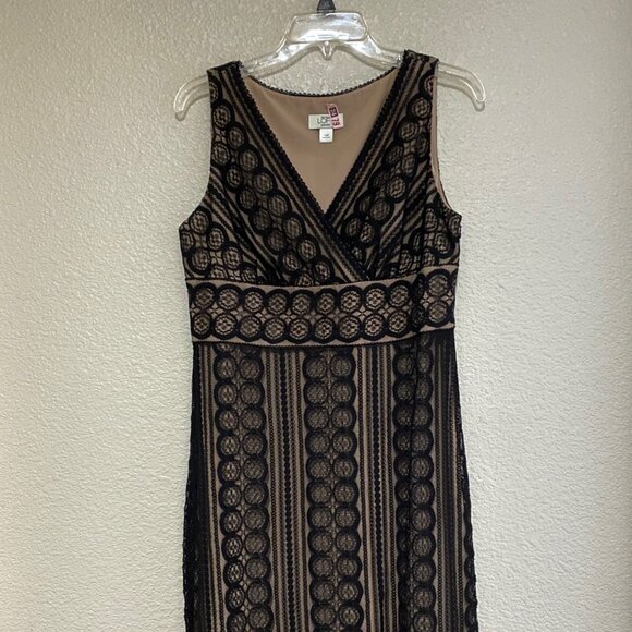 Ann Taylor Loft Black Lace Dress – Size 12P – Elegant & Flattering! - Picture 1 of 7